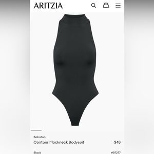 Aritzia Mockneck Bodysuit